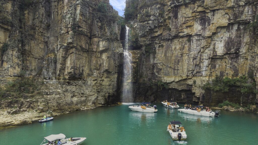 Cânion de Furnas, em Capitólio, em Minas Gerais