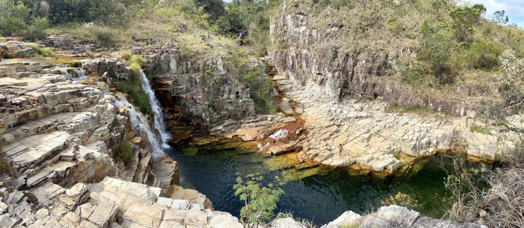 Cacheira do Quelé, do Retiro Viking em Capitólio, Minas Gerais